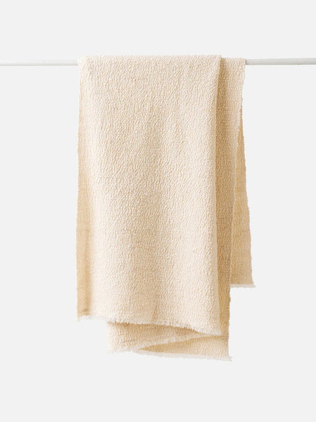 Boucle Wool Throw | Natural