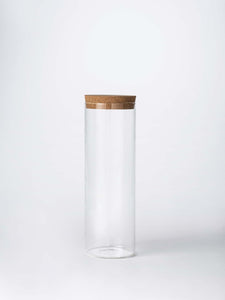 Canister with Cork Lid | Tall