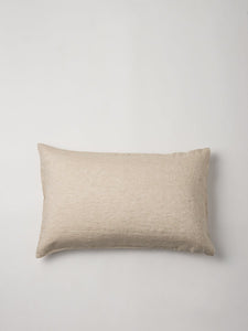 Chambray Linen Pillowcase Pair | Oatmeal