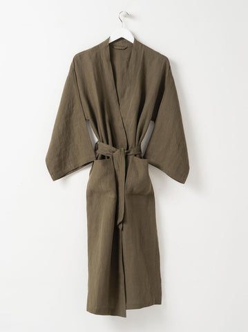 Ivy Linen Robe | LG
