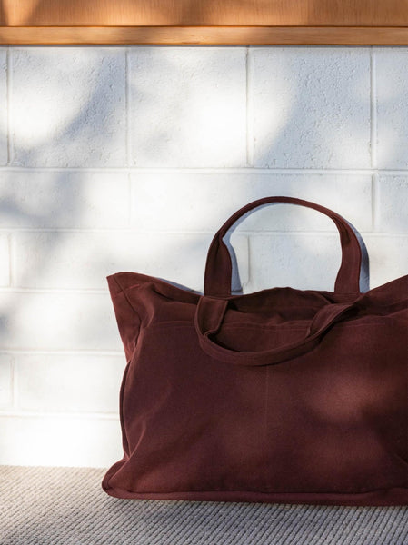 Oversized Tote | Mulberry
