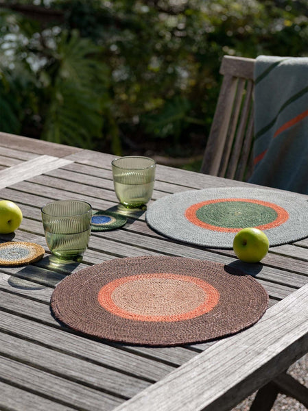 Pinto Placemat | Puddle/Spirulina