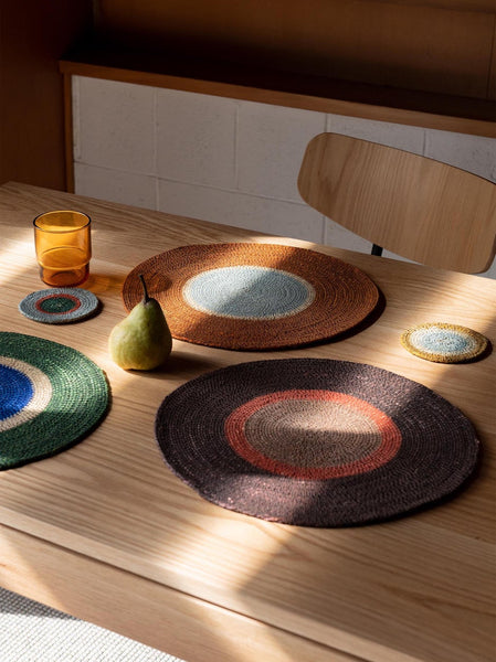 Pinto Placemat | Mulberry/Heather