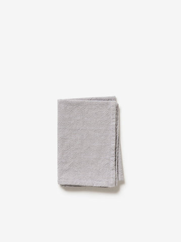 Washed Cotton Tea Towel | Grey