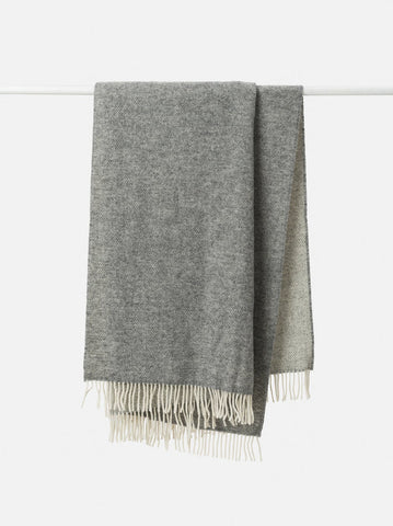 Wool Throw | Grey